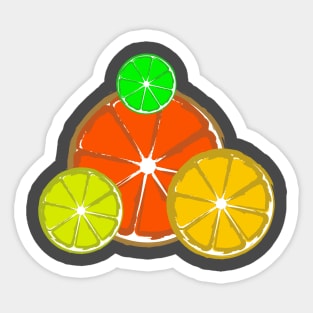 citrus fruits Sticker